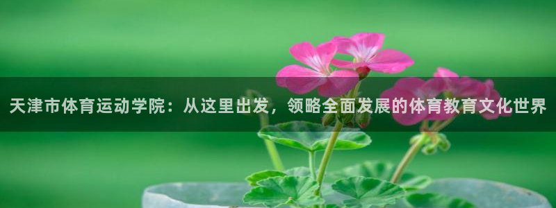  yy易游体育平台：天津市体育运动学院：从这里出发，领略全面发